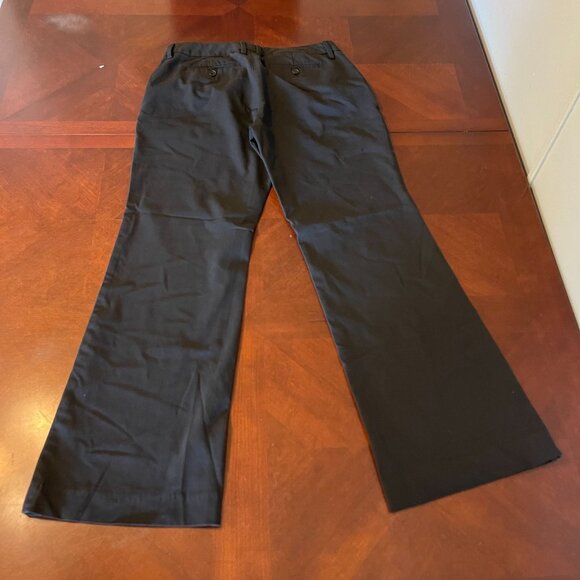 Gap Womens Black Straight Fit Stretch‎ Pants Size 4 Ankle - Picture 2 of 10